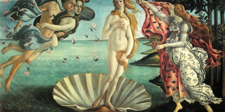 The Birth of Venus, Sandro Botticelli